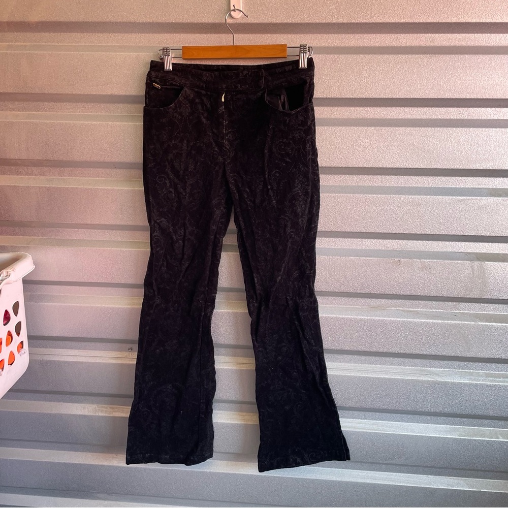 St. John sport Jacquard corduroy flare pant